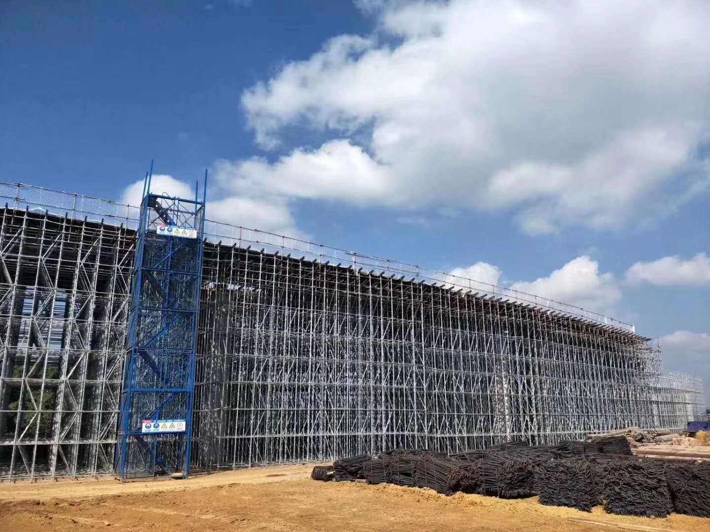 盤扣腳手架搭建周期短，經(jīng)濟(jì)效益好！